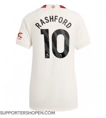Manchester United Marcus Rashford #10 Tredje Matchtröja Dam 2023-24 Kortärmad